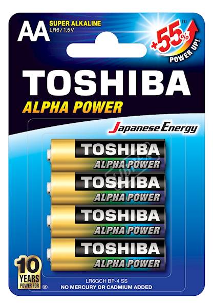 TOSHIBA LR6/ BL4  ALPHA POWER /12-48/