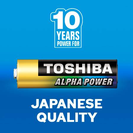 Baterie TOSHIBA LR6/ BL4  ALPHA POWER /12-48/IM