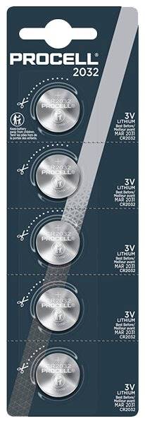 ..DURACELL PROCELL CR 2032 /5 /20 /200  BL