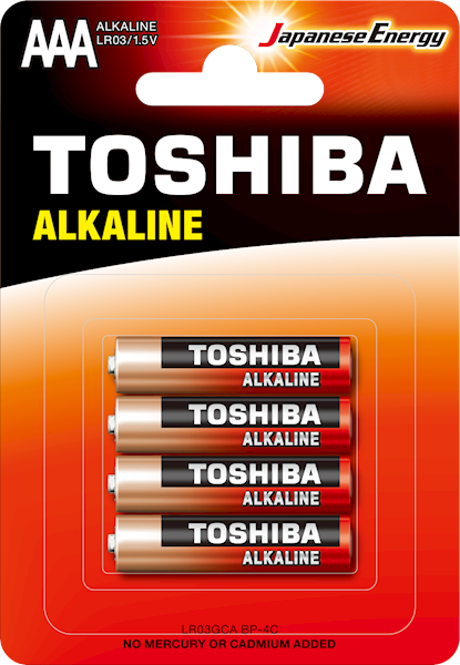 TOSHIBA RED  LR03/ BL4 /12-48/