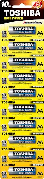 TOSHIBA LR6/ BL10  HIGH POWER /10-80/
