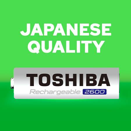 . Akumulatorki TOSHIBA HR6/4BL 2600mah R2U/10-100