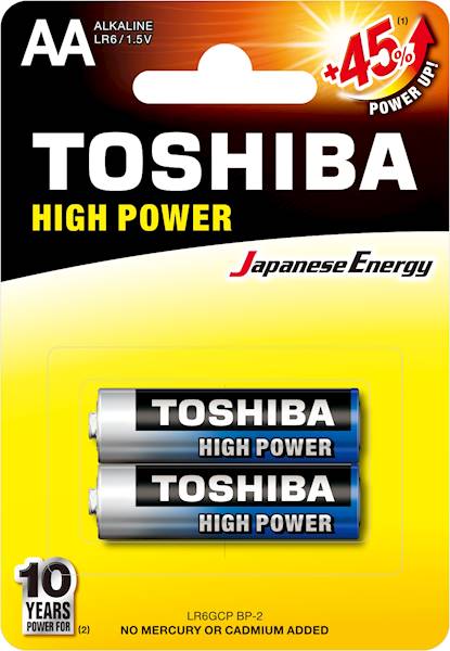 Baterie TOSHIBA LR6/ BL2  HIGH POWER /12-144/