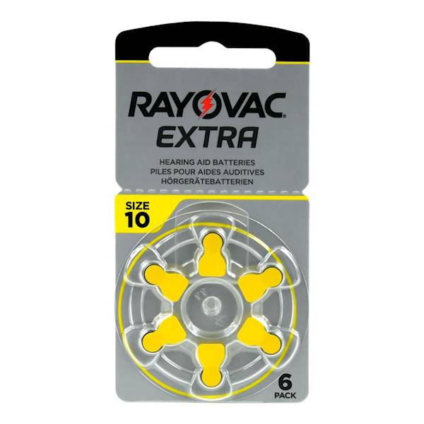 RAYOVAC EXTRA 10 /BL6  SŁUCHOWA VAT 8%/100