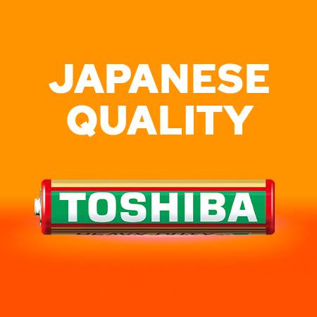 Baterie TOSHIBA HEAVY DUTY R03/ TR2 /20-100-500