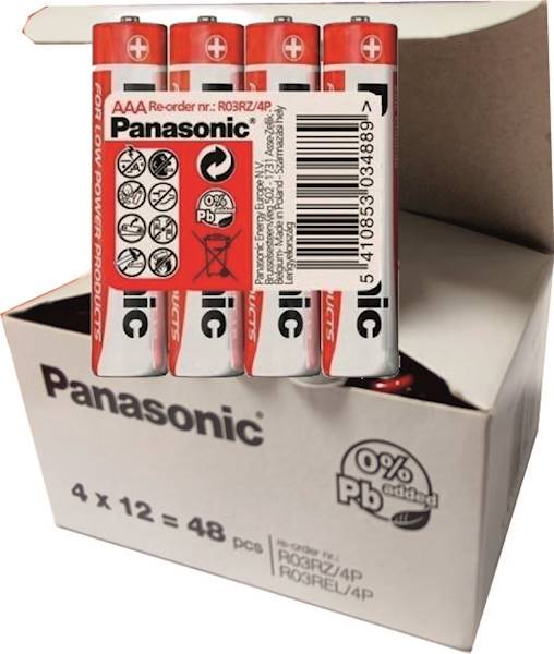 PANASONIC R03 /TRAY 4 /12 /60 