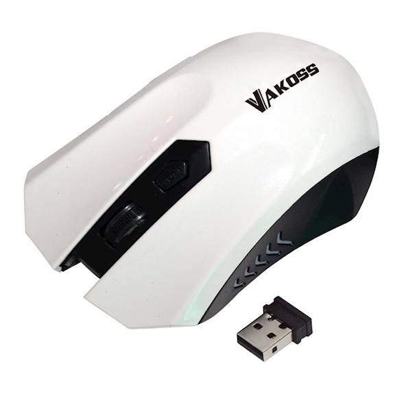 VAK.MYSZ OPT.658 UW BIAŁA