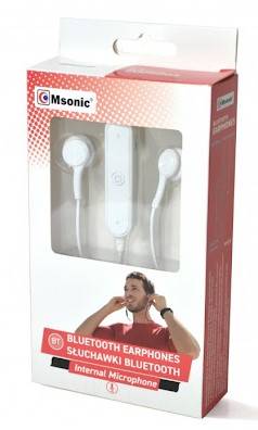 SŁUCHAWKI DOUSZNE BLUETOOTH MSONIC MHS6