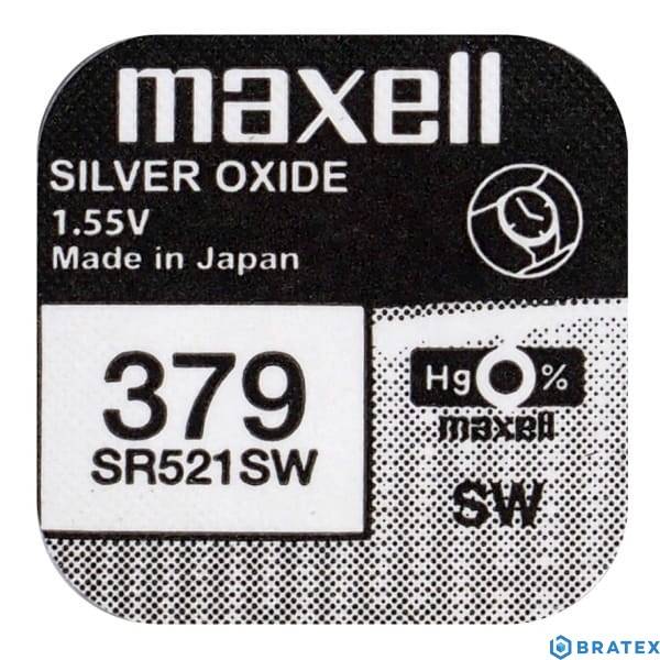 MAXELL SR 521 SW / 379 / AG0 /10 /100