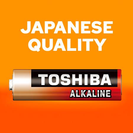 . Baterie TOSHIBA RED LR6/2 TRAY /20-200/