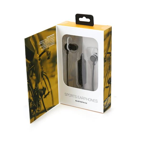 SŁUCHAWKI PLATINET IN-ER EARPHONES+MIC SPORT+ARM