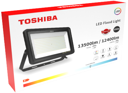 Naświetlacz TOSHIBA FLODLIGHT 150W 6500K /B