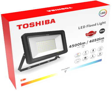 Naświetlacz TOSHIBA FLODLIGHT 50W 4050lm 5000K /B