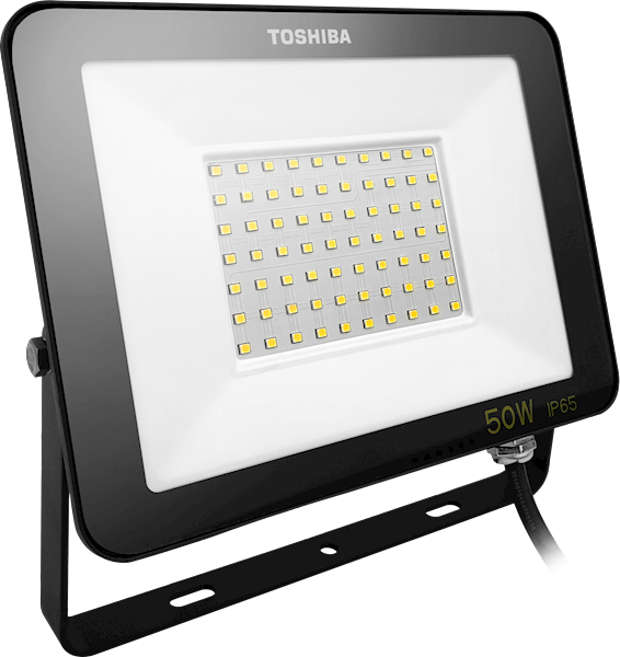 TOSHIBA FLOOD LIGHT 50W 4050 lm 6500K IP65/BLACK
