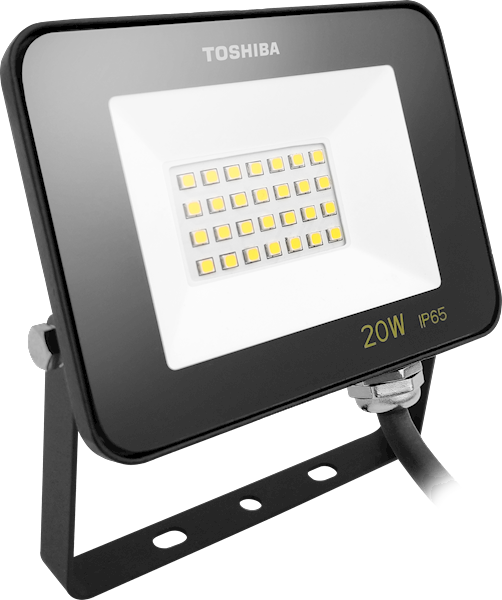 TOSHIBA FLOOD LIGHT 50W 4050 lm 6500K/IP65 BLACK