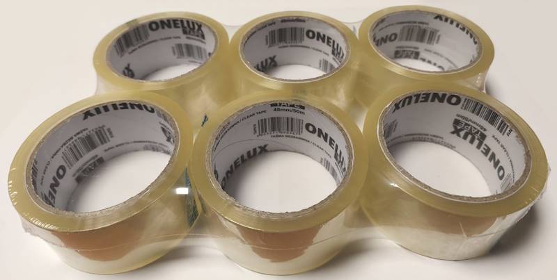 TAŚMA PAKOWA TRANSPARENTNA 48X50X45 mic/6/36(IM)