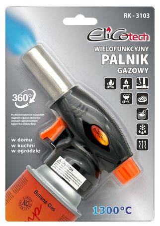 ELICO PALNIK NA GAZ KAMPING RK 3103 /WS 503C WTYK