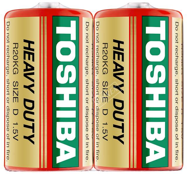 Baterie TOSHIBA  HEAVY DUTY R20 / TR2 /12-72/