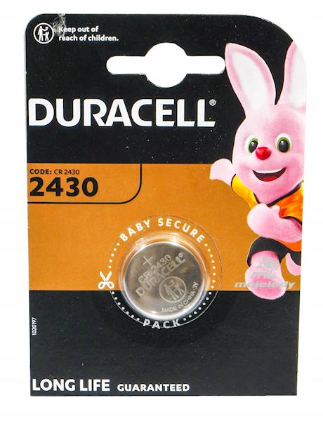 DURACELL BATERIE CR 2430 /1 /10  BL 