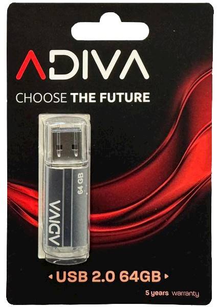 PENDRIVE 64 GB ADIVA 2.0