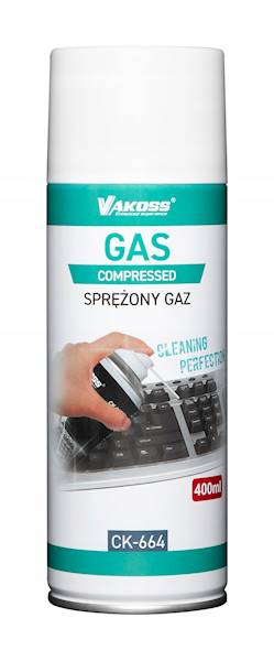 Sprężone Powietrze Vakoss 400 ml CK-664