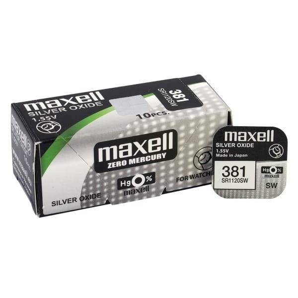 MAXELL BATERIE  SR 1120 W / 391 /10 /100