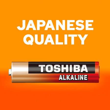 . Baterie TOSHIBA RED  LR03/ TR2  /30-600/