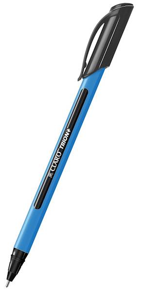 Długopisy CLARO TRION plus BLACK 0.7 mm/opk=50 szt