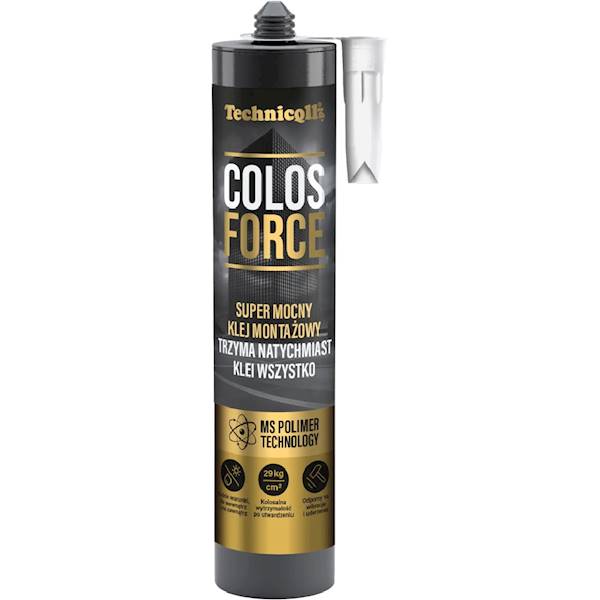 R 438 COLORS FORCE KLEJ MONTAŻOWY 290ML/12..