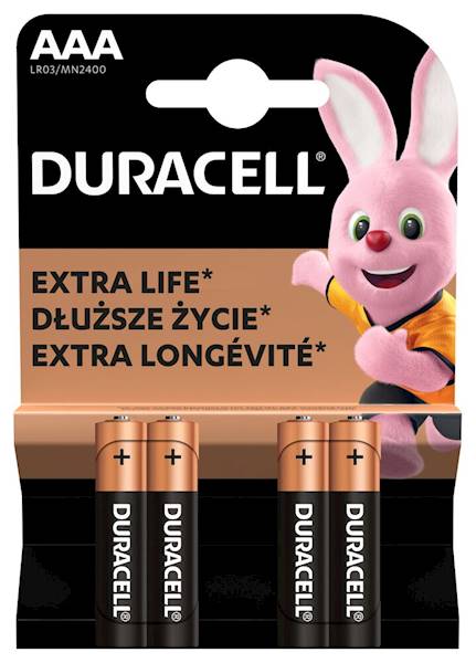 Baterie DURACELL LR03 /BL4  DUŻY ZESTAW 48BL