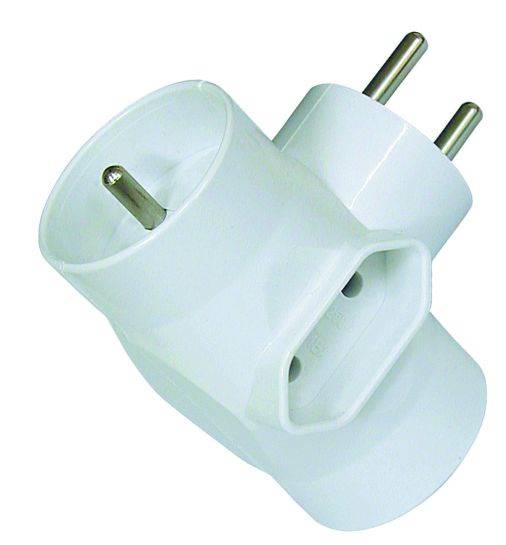 R-21(BI) ROZGAŁĘŹNIK 2X2P+Z+2P PŁASKIE/20