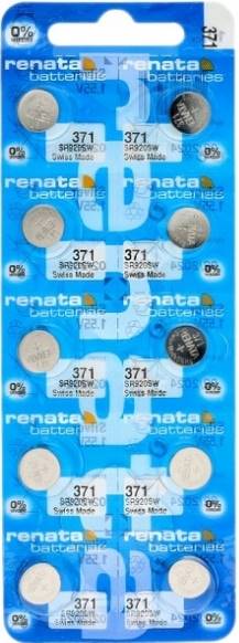 Baterie RENATA SR 371 /  920 SW /10 /100 