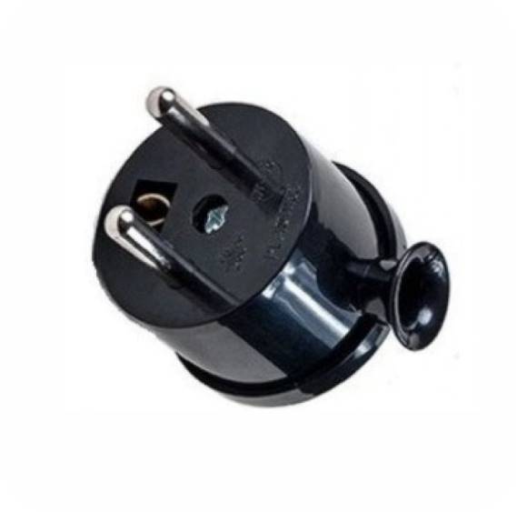 WTYCZKA KĄTOWA ROZBIERALNA WT-15 Z/U MINI CZARNE