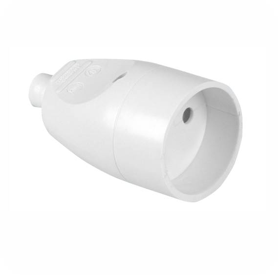 GNIAZDO PRZENOŚNE POJEDYNCZE GN-161 BIAŁE LUZ