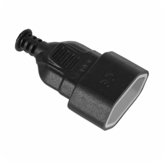 GNIAZDO PRZENOŚNE PŁASKIE GN-11 CZARNE