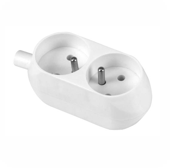 GNIAZDO PRZENOŚNE DWUKROTNE GN-270 2X2P+Z