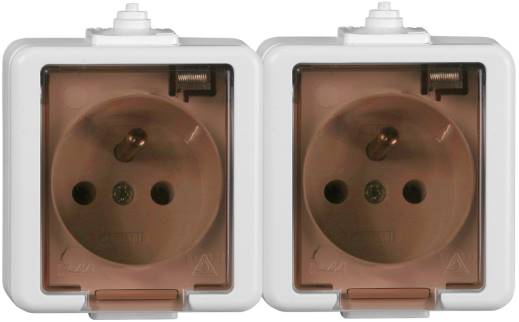 Gnt-6jl (Bi) Gniazdo Wtyczkowe 16A/250V2x 2p+z Ip-