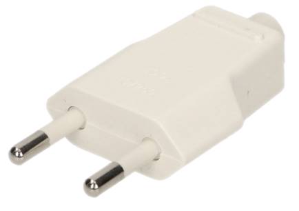 WT-1001-B WTYCZKA BIAŁA 10A 250V