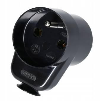 WT-16UG (CZ) WTYCZKA Z GNIAZDEM 16A 2p+Z/2p+Z