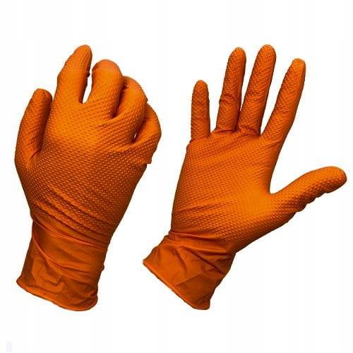 RĘK.NITRYL POMARAŃCZ  M /50  GRIP KINGFA 8.5G  23%