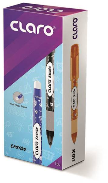 CLARO EASY GO  BLUE zmazywalny 0.7 mm /opk=12 szt.