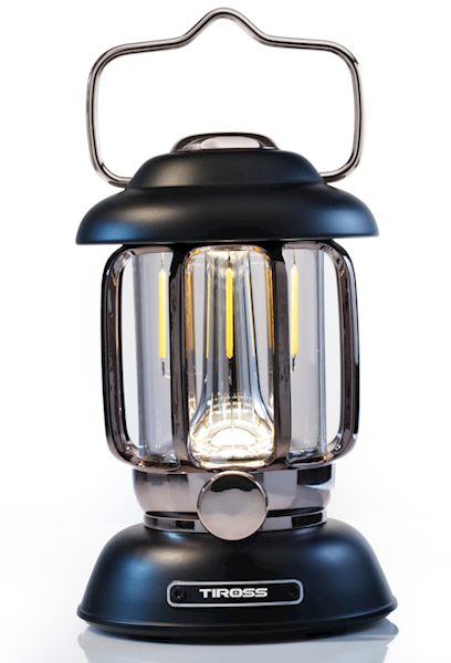 TS-1988 LATARNIA USB FILAMENT 2W+3WSMD 400L ŚCIEMN