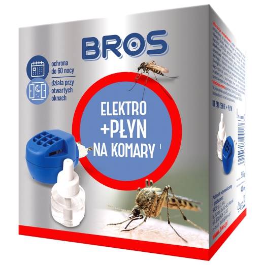 BROS - elektro + płyn na komary
