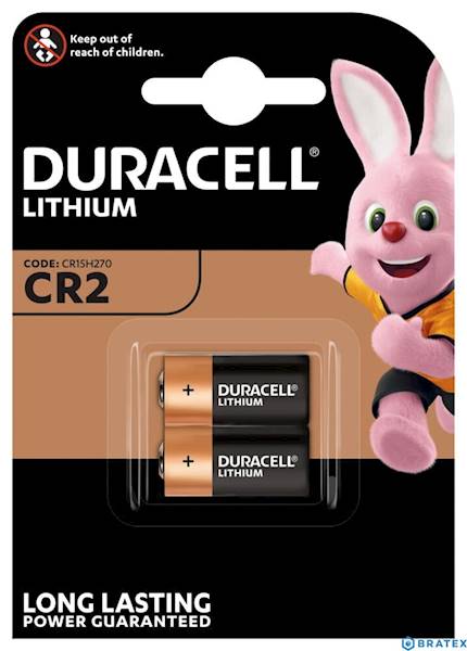 Baterie DURACELL CR2 BL2/5