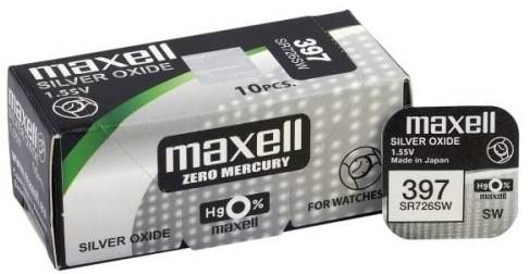 Baterie MAXELL SR 726 SW / 397 / AG2 10/100