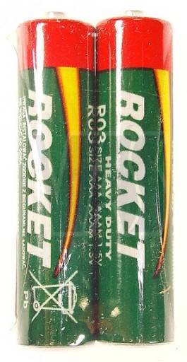 Baterie ROCKET / MEGACELL R03/ 2/ 48 TR