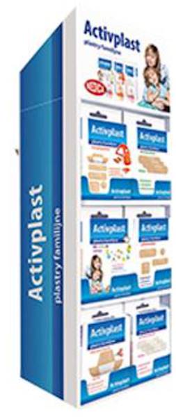 Plastry ACTIVPLAST KPL=48 szt.MIX