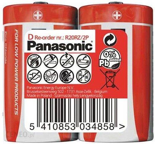 Baterie PANASONIC R20 /TRAY2 /12 /60