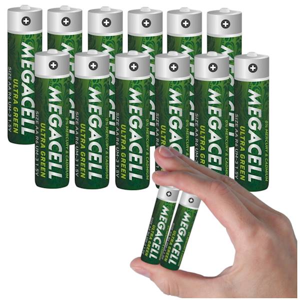 Baterie ROCKET/ MEGACELL R6 /12=1/16