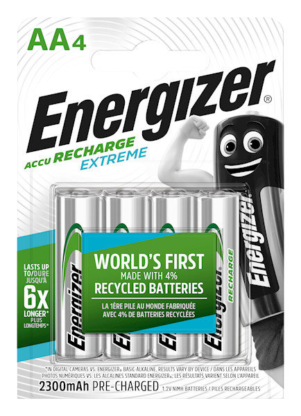 Akumulatorki ENERGIZER HR6 /BL4/12 2300 mah IM